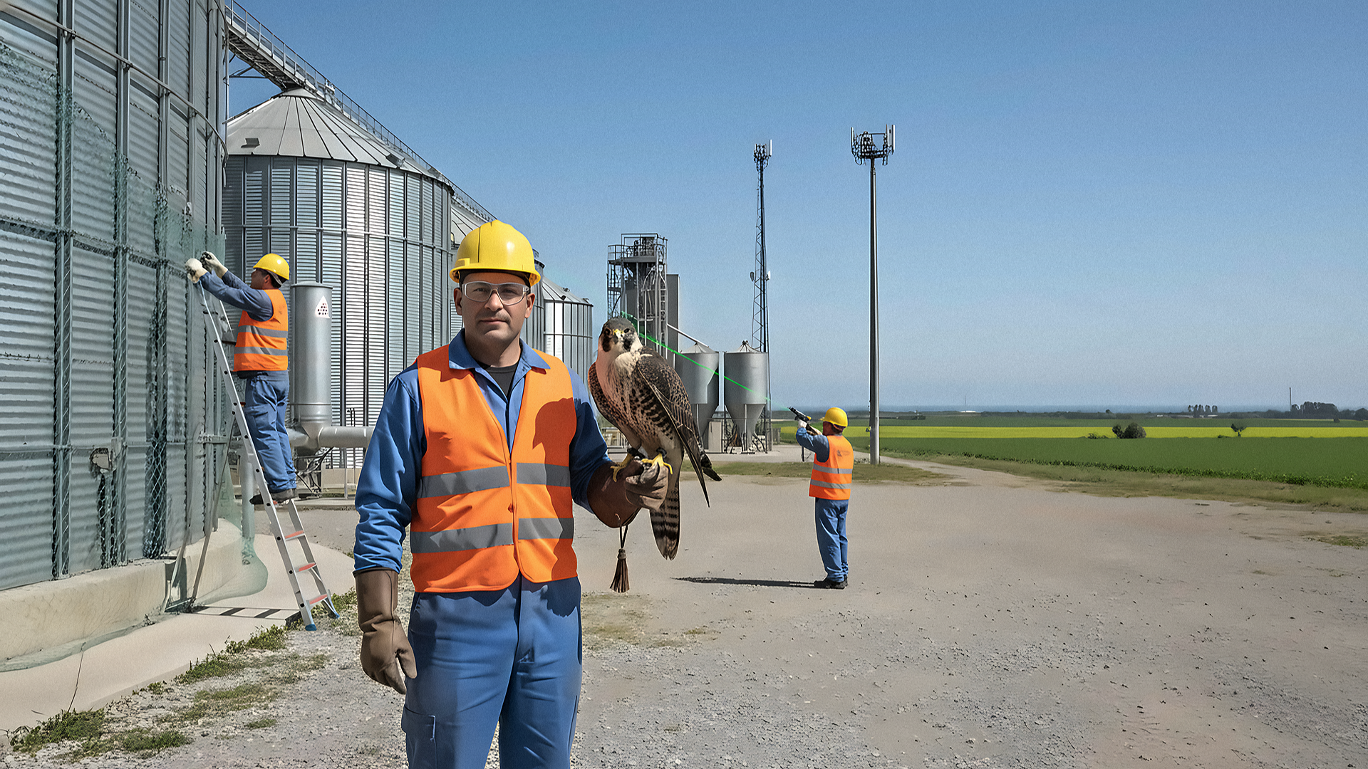 Control aviar — redes y sistemas de exclusión