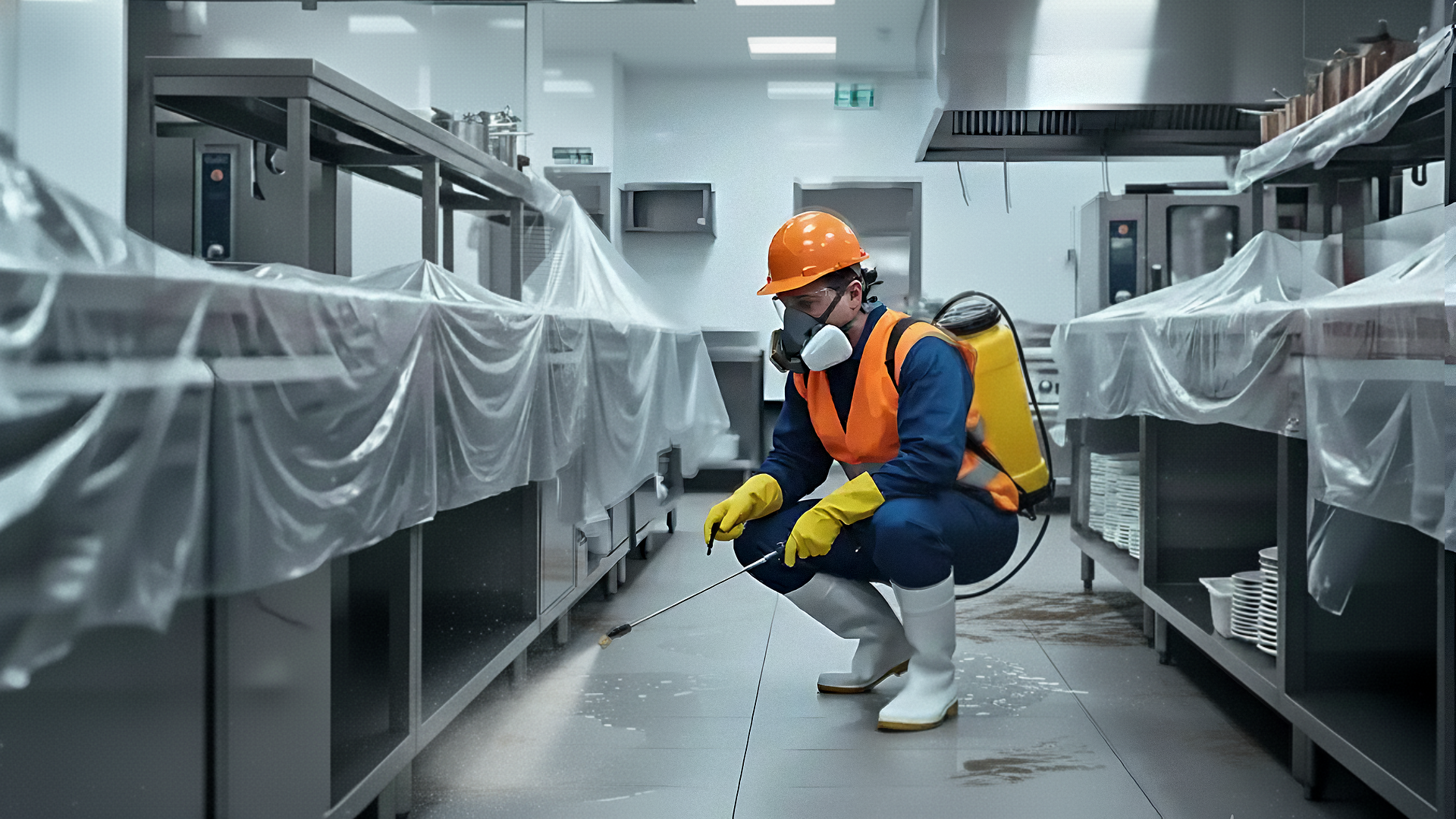 Fumigación en restaurantes — protocolo HACCP