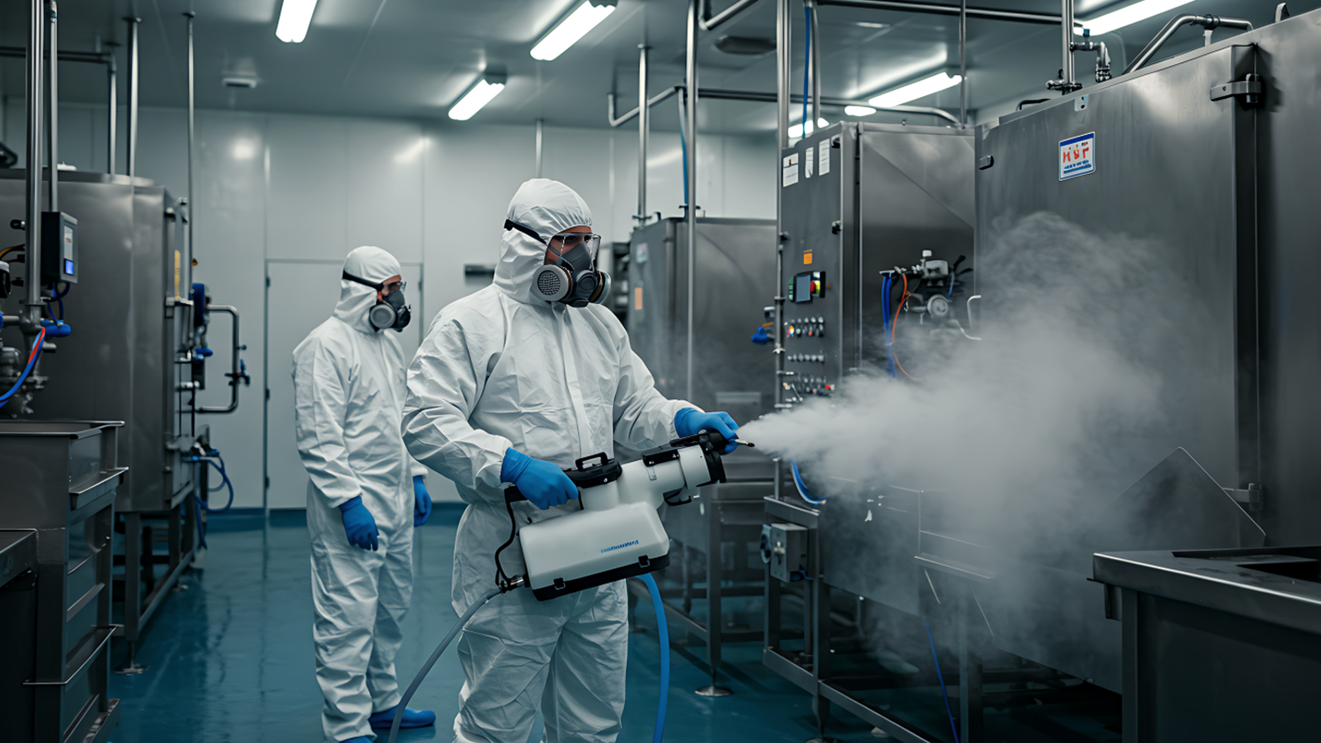 Nebulización ULV industrial — aplicación en frío