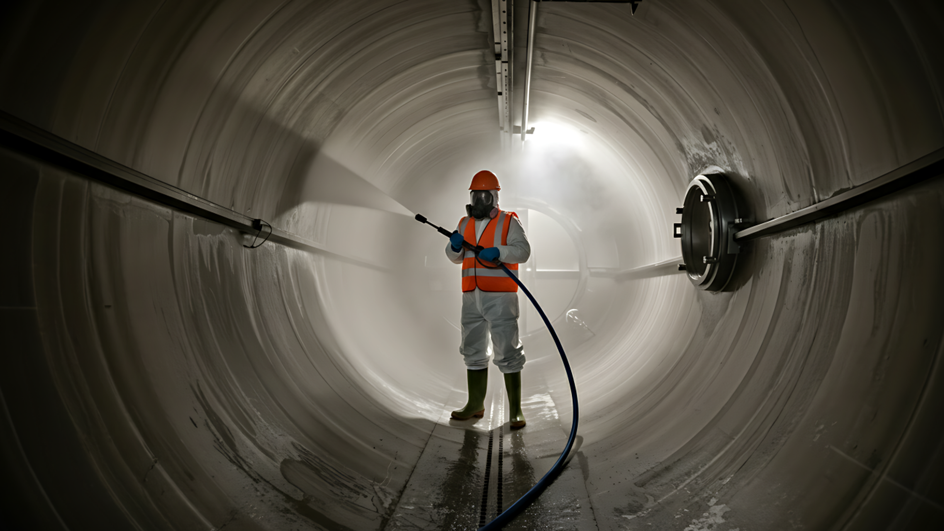Limpieza de tanques — desinfección y muestreo